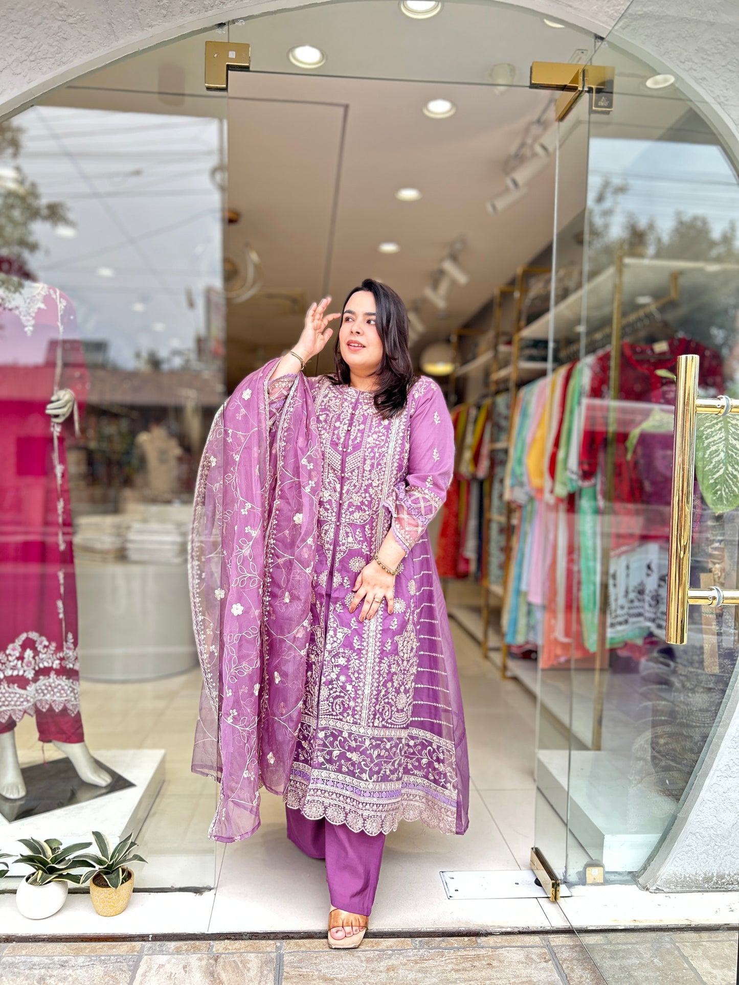 Nikhat Anarkali suit