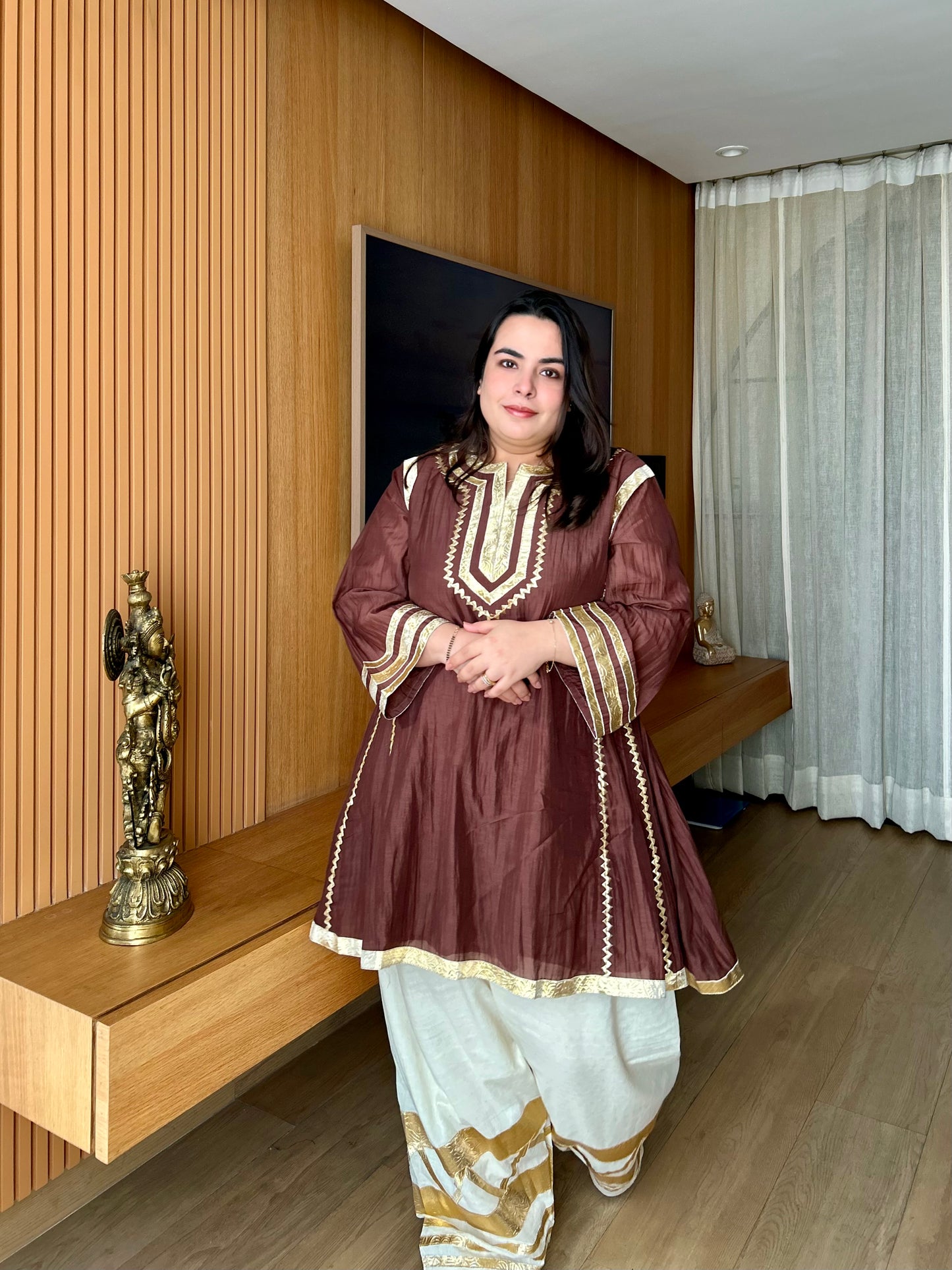 Ivory Gold Heritage Suit Set