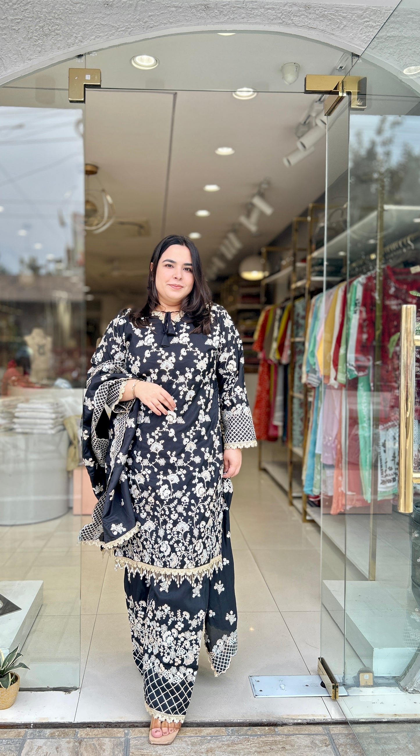 Zara sharara suit