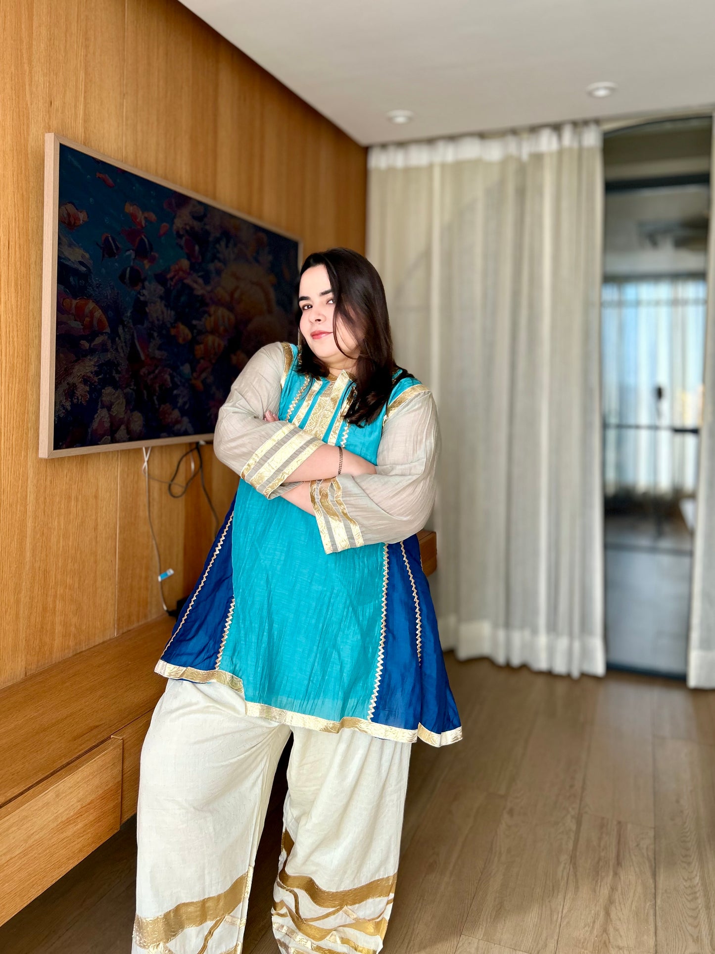Ivory Gold Heritage Suit Set