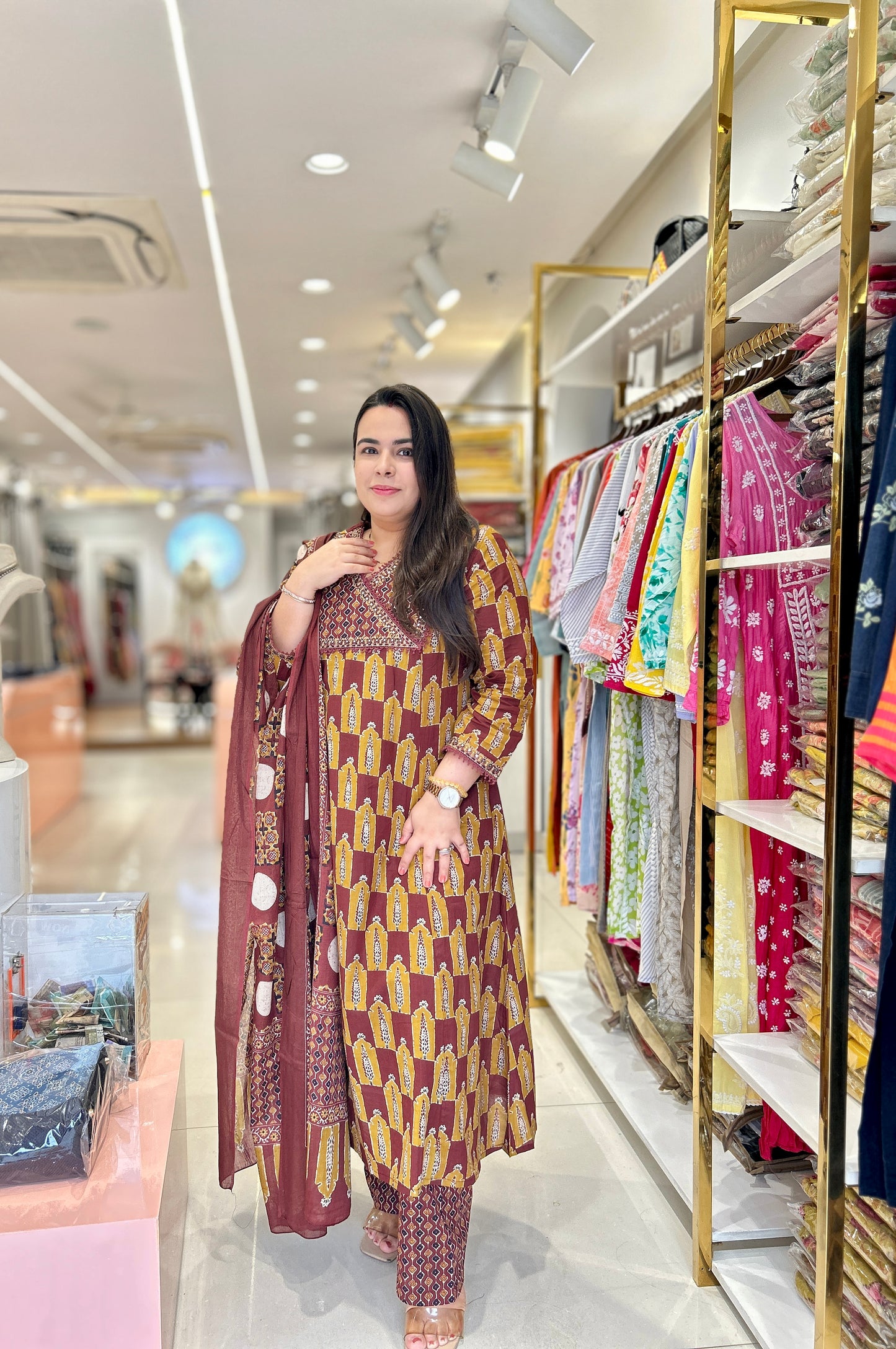 Naina cotton Suit
