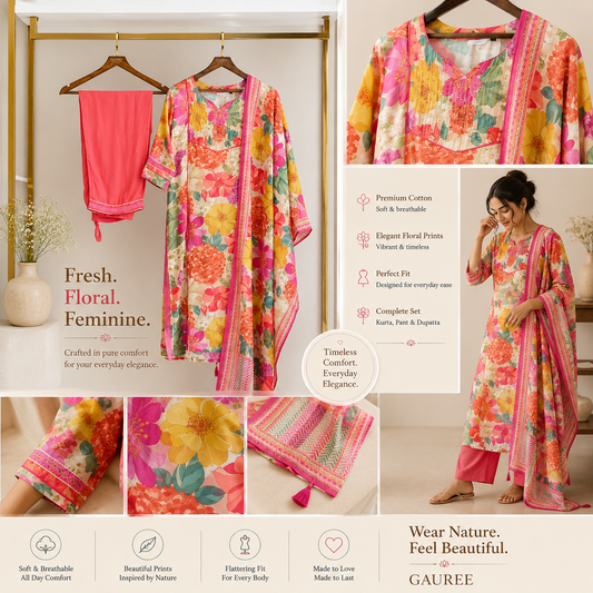 Summer Bloom 3-Piece Set