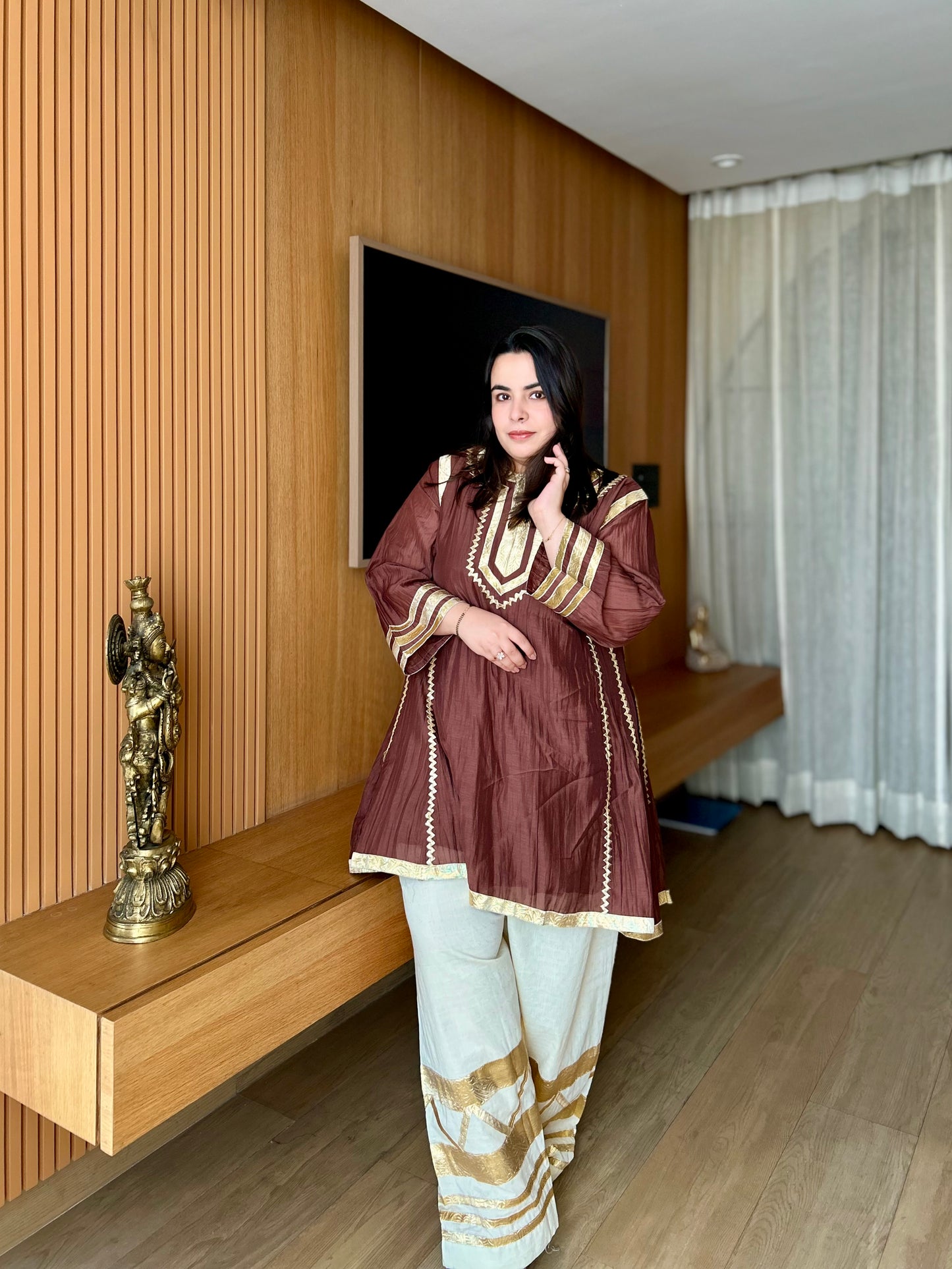 Ivory Gold Heritage Suit Set