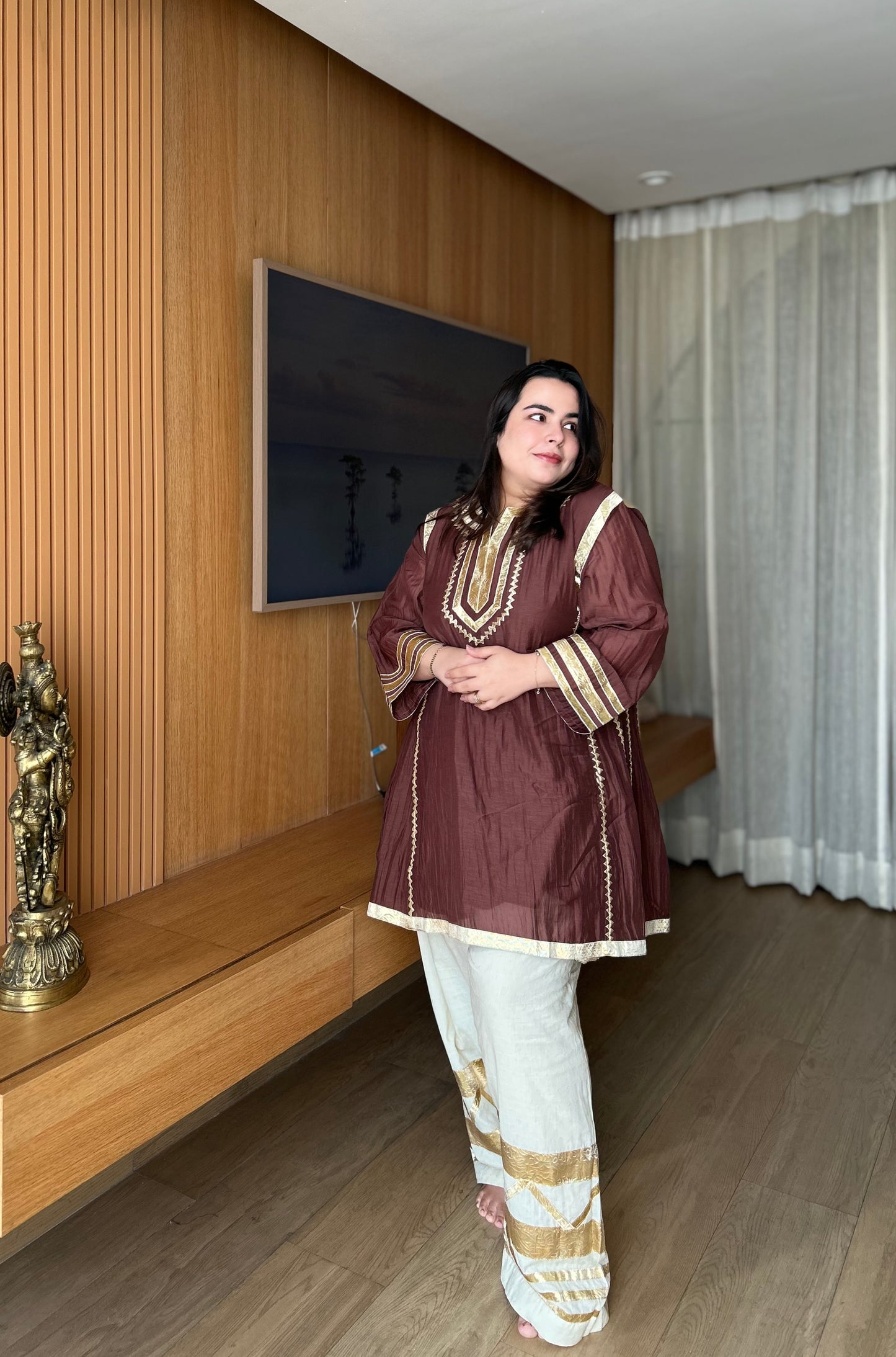 Ivory Gold Heritage Suit Set